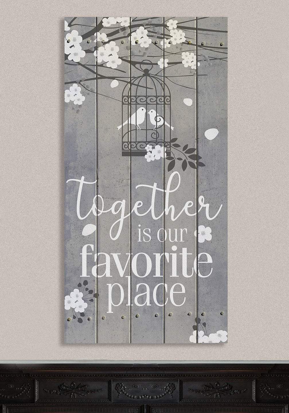 Together Is Our Favorite Place - Canvas | Lone Star Art.