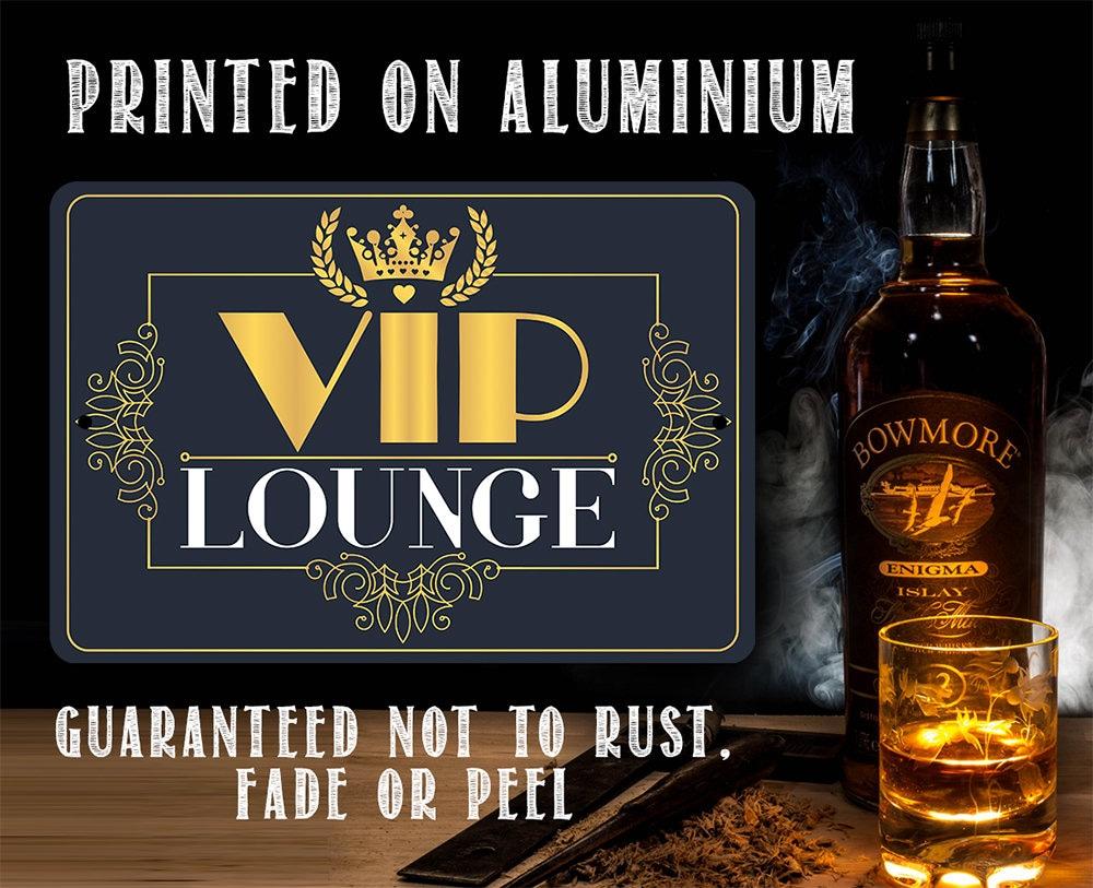 Vip Vounge Sign VIP Lounge - Metal Sign | Lone Star Art.