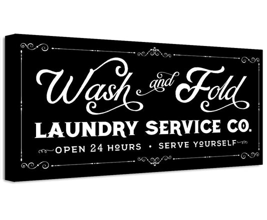 Wash and Fold Laundry - Canvas | Lone Star Art.