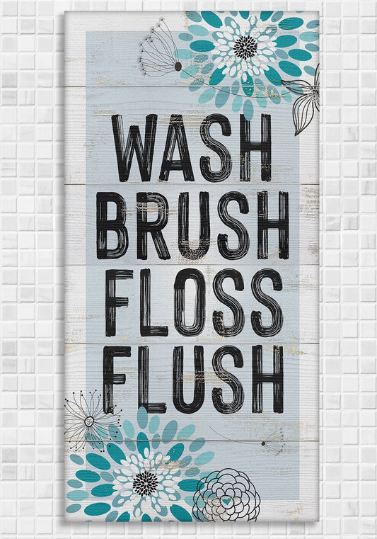 Wash Brush Floss - Canvas | Lone Star Art.