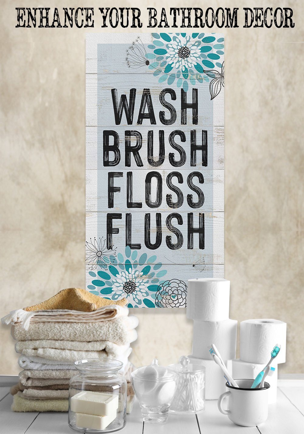 Wash Brush Floss - Canvas | Lone Star Art.