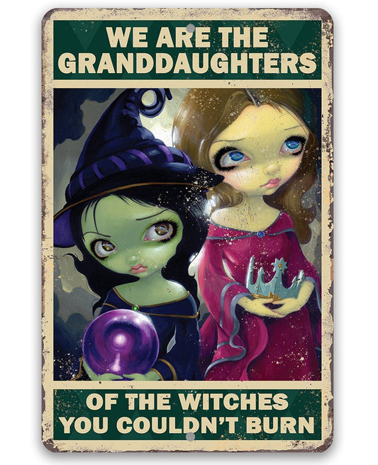 We Are The Granddaughters - Metal Sign Metal Sign Lone Star Art