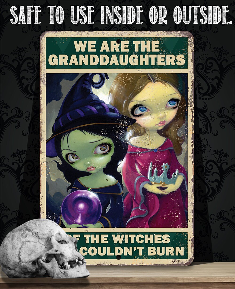 We Are The Granddaughters - Metal Sign Metal Sign Lone Star Art 