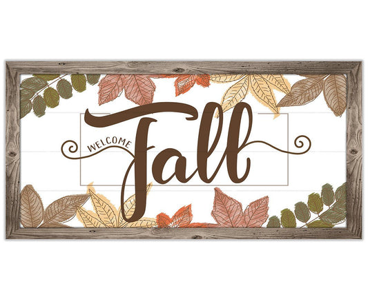 Welcome Fall - Canvas | Lone Star Art.
