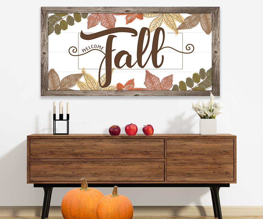 Welcome Fall - Canvas | Lone Star Art.