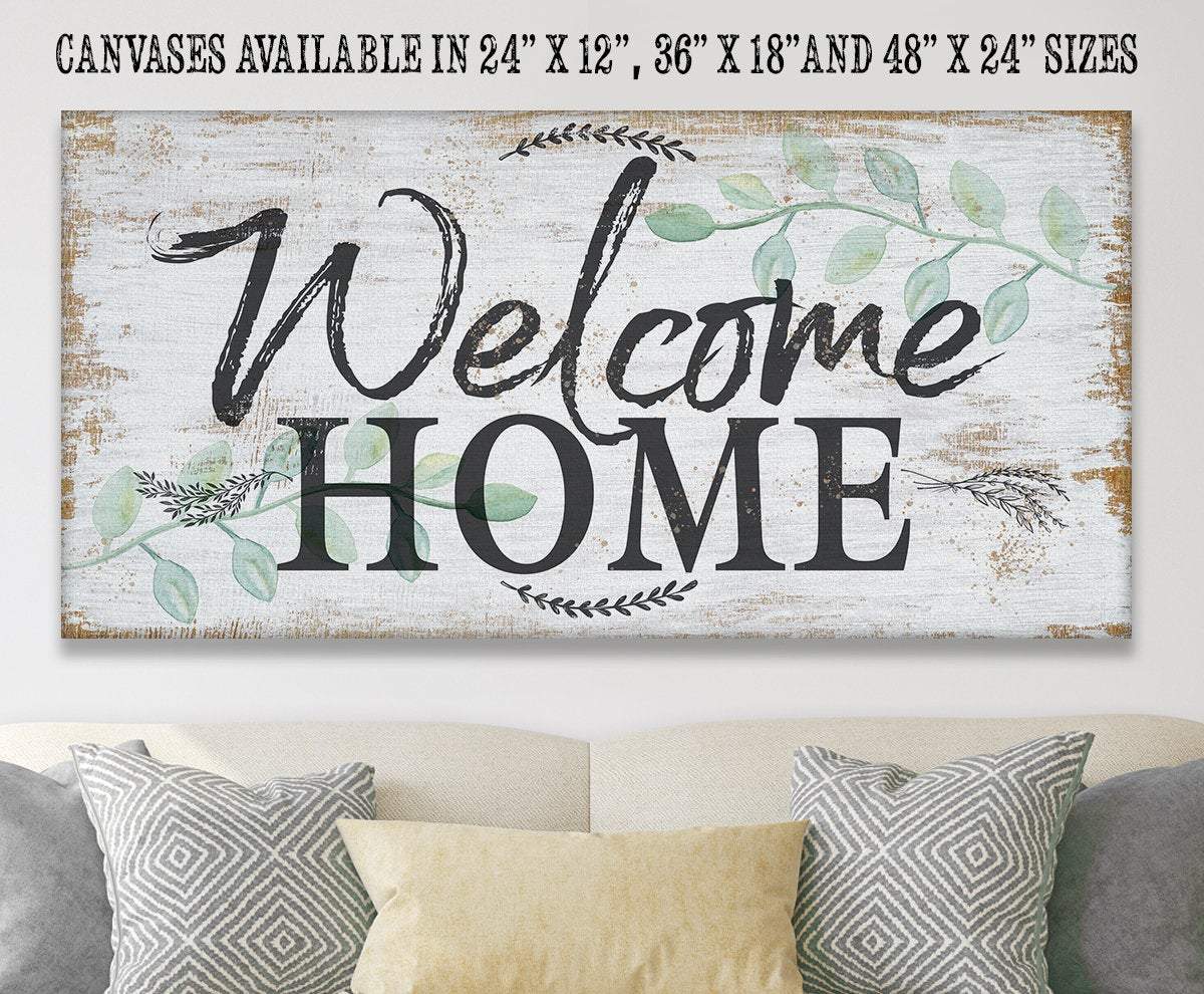Welcome Home - Canvas | Lone Star Art.