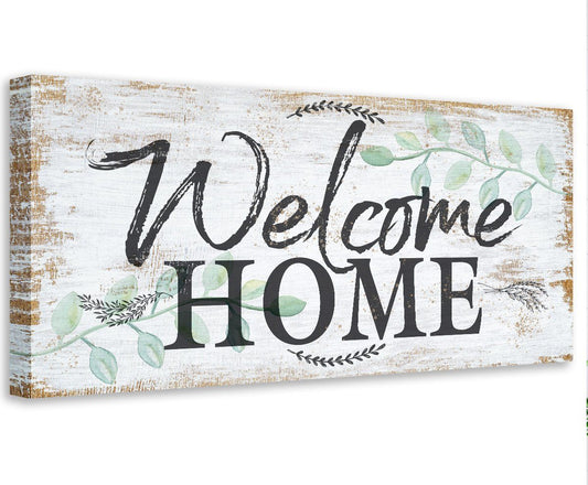 Welcome Home - Canvas | Lone Star Art.