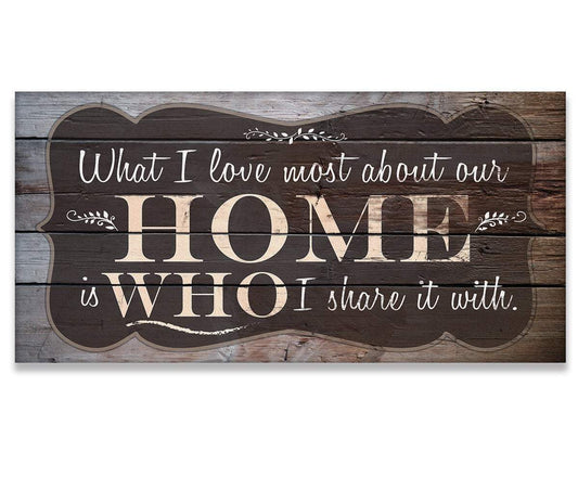 What I Love Most - Canvas | Lone Star Art.