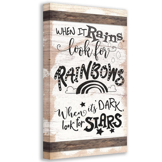 When It Rains - Canvas | Lone Star Art.