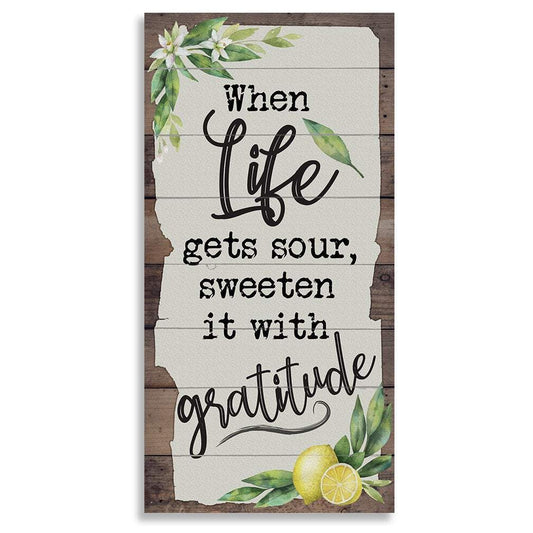 When Life Gets Sour - Canvas | Lone Star Art.