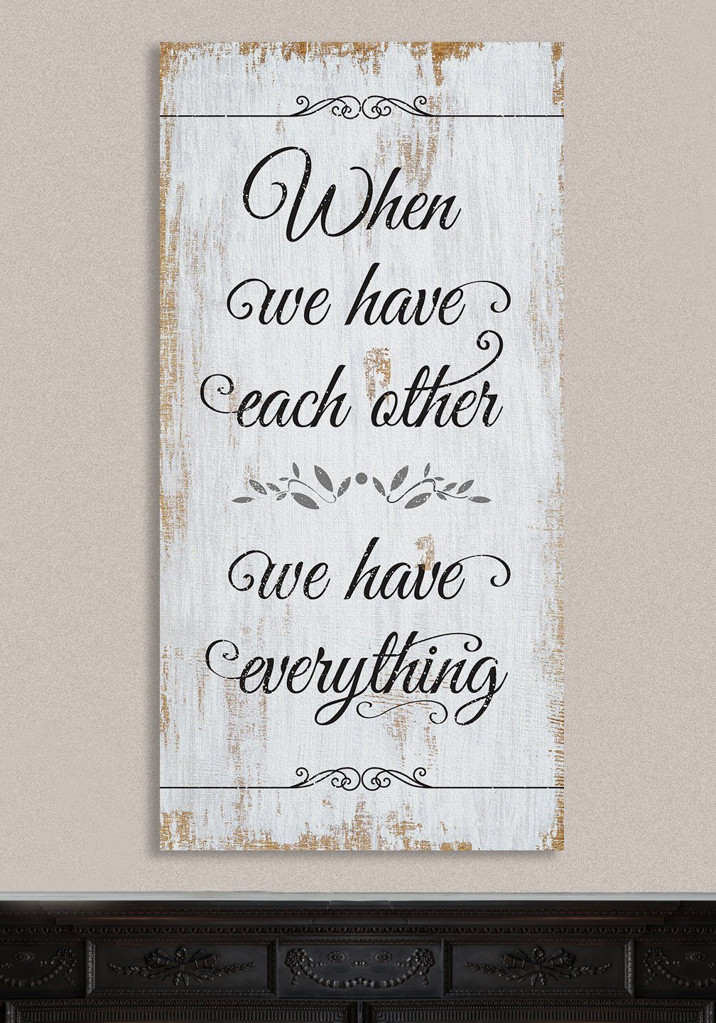 When We Have Each Other - Canvas | Lone Star Art.