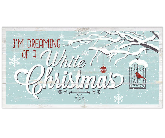 White Christmas - Canvas | Lone Star Art.
