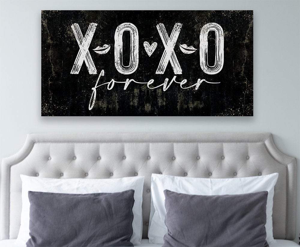 XOXO Hugs and Kisses - Canvas | Lone Star Art.