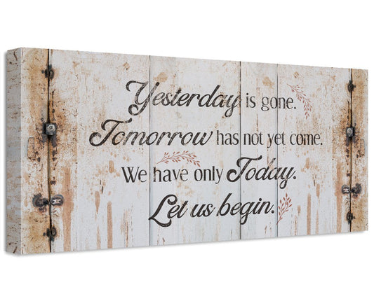Yesterday Is Gone - Canvas | Lone Star Art.