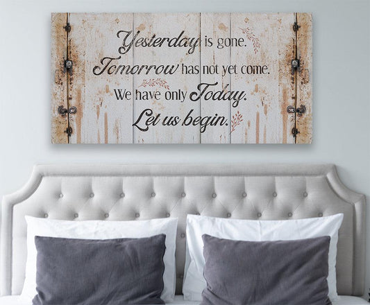 Yesterday Is Gone - Canvas | Lone Star Art.