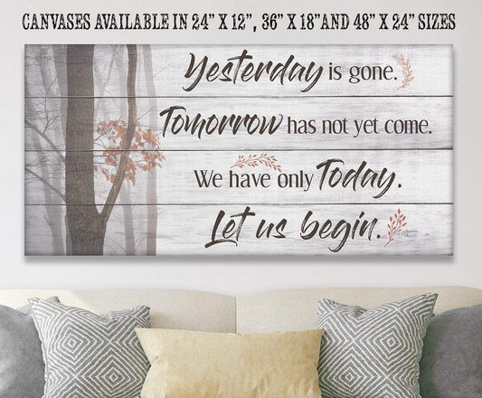 Yesterday Is Gone - Canvas | Lone Star Art.