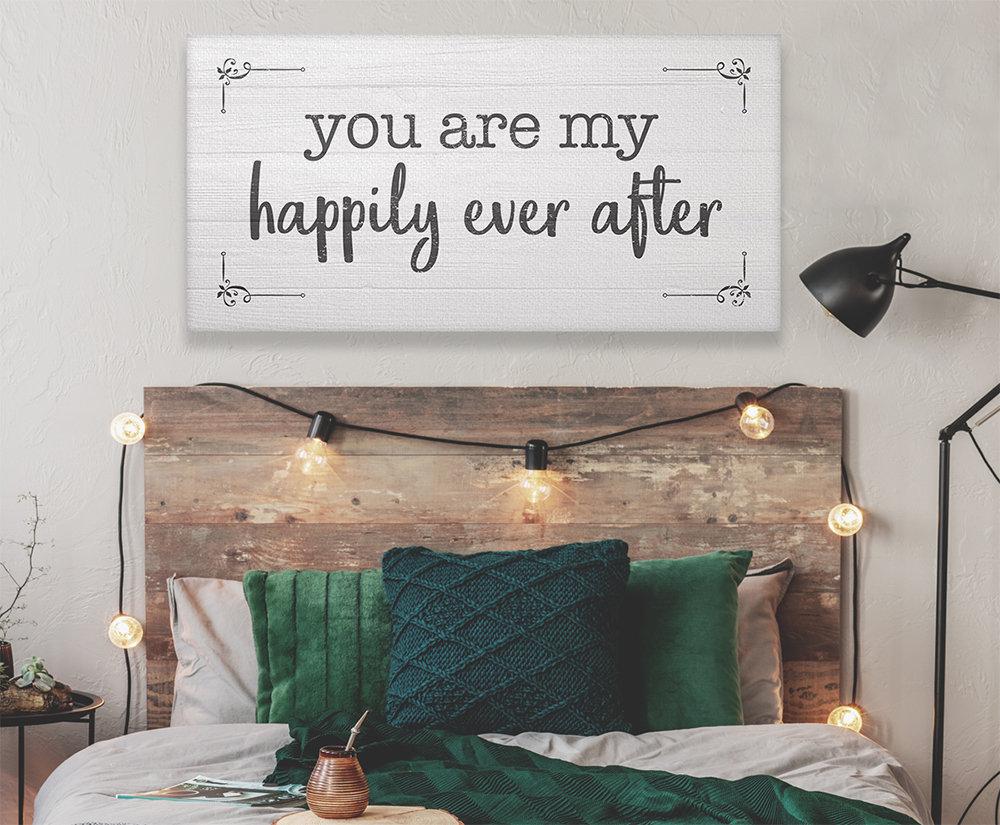 You Are My Happily Ever After - Canvas | Lone Star Art.